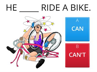 CAN/CAN'T for beginners