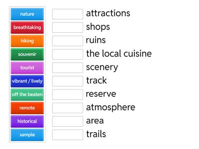 Tourism (Test English B2)