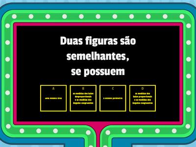 Semelhança de figuras planas 