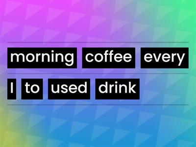 used to and didn´t use to 