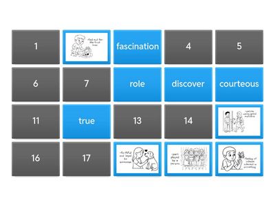 My Community & Me Vocabulary 