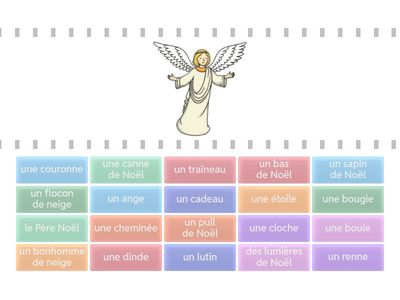 Gr. 4/5 Noël! PICTURE Find the Match!