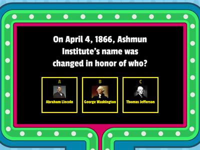 Lincoln University Trivia