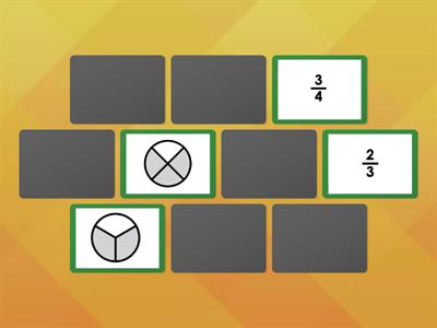 Fractions Match Up - Gr. 2