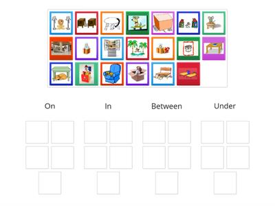 Prepositions of place 