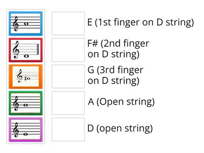 Violin Notes Level 1