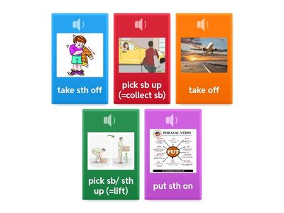 Phrasal verbs, 8 NUS