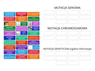 mutacje genetyczne