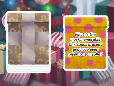 Christmas Conversation Cards (Teens A2-B1)