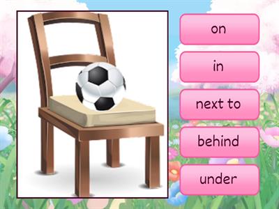 Prepositions of place