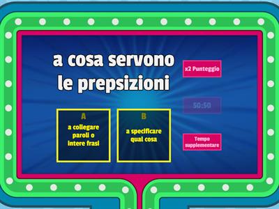 le preposizioni per principianti