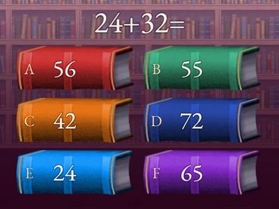 Addition, subtraction and comprehension