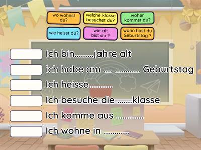 Presentazione personale in tedesco