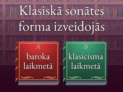 6.1. Klasicisms. Sonāte.