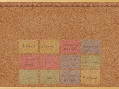 free time activities