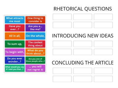 FCE - writing an article