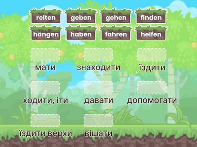 Unregelmäßige Verben (Teil 1)