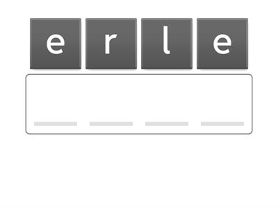  Me gusta ... (1-12)  Anagram