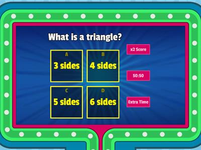 2D Shapes Warm-Up Quiz