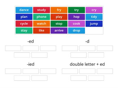 Go Getter (2) 6.2 Past Simple (ed)