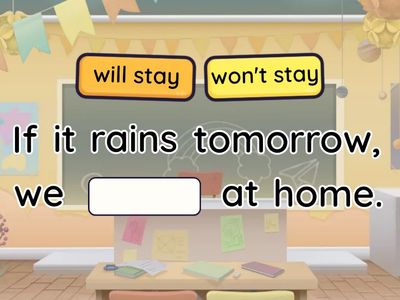 A2+/B1 | First conditional