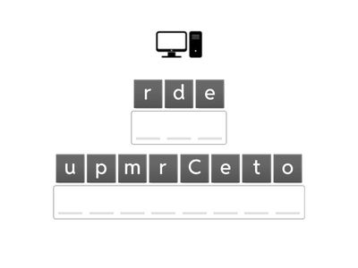 104.07 Hard- und Software Anagramm