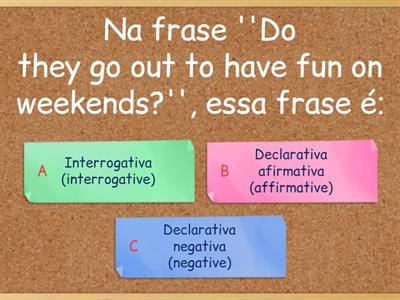 Inglês - Present Simple e Present Continuous