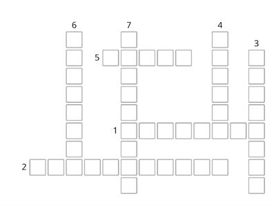 P6 Longman Elect 6B Ch5 Vocabulary Crossword