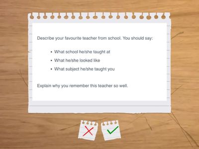 IELTS Speaking Part 2