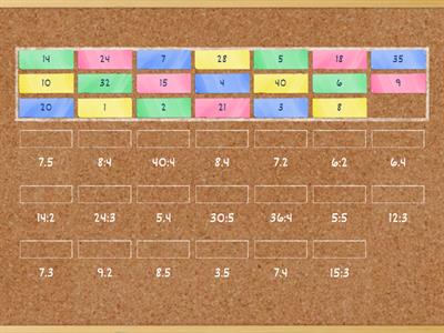 Умножение и деление до 5