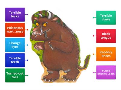  Gruffalo body parts G3-6--copied