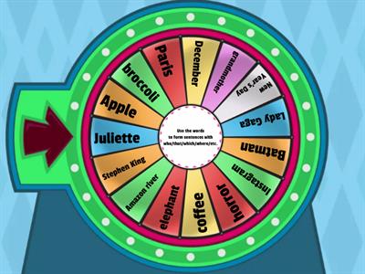 Relative Clauses - Forming Sentences