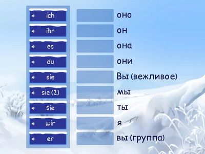 Личные местоимения