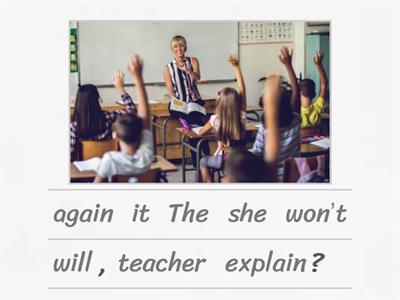 Tag Questions Future Will