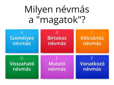 Névmások 6.osztály másolat