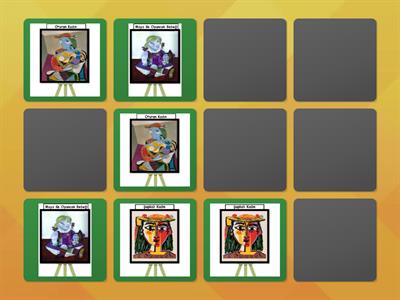 Pablo Picasso Eserleri Hafıza Oyunu 2