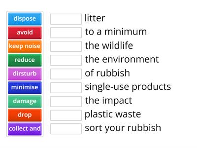 High Note 3, Unit 9C, collocations