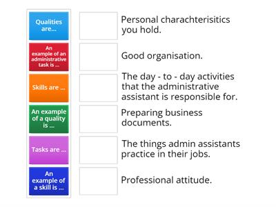 Tasks, Skills & Qualities of an Admin Assistant. 