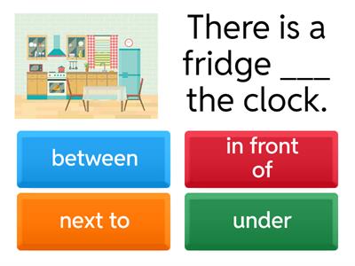 Super Powers 4 Unit 2 (prepositions of place)