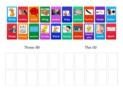  TH pronunciation for kids