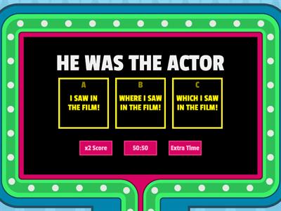 RELATIVE SENTENCES - ENGLISH LANGUAGE