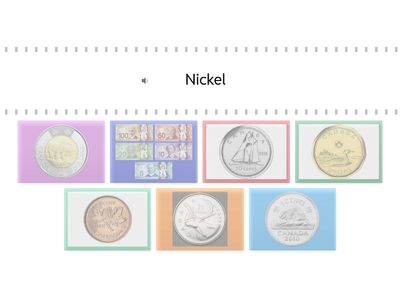 Names of  Canadian Money