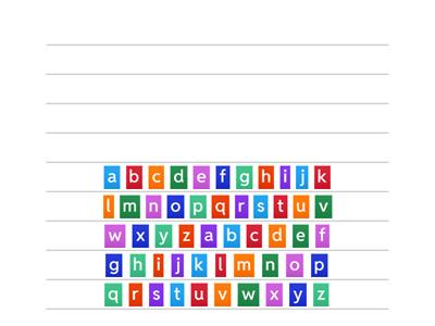 Составляем слова из букв