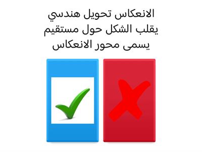  لطالباتي أوراق عمل لفصل التحولات الهندسية 1-3 حسناء الغامدي