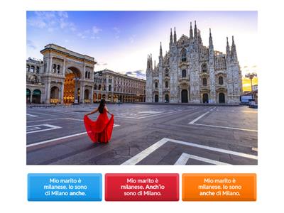 ANCHE: 'Scegli la frase giusta'