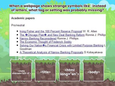 HTML team based Quiz