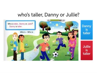 Short adjective comparative