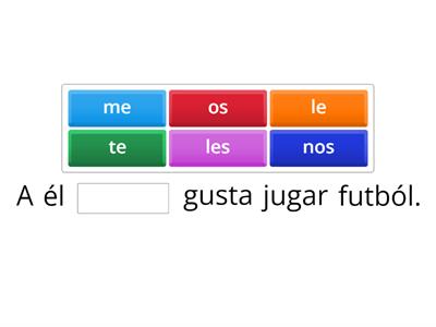 1.1 Indirect object pronouns & gustar