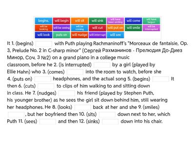 Rewriting a brief (= a summary) of the video script