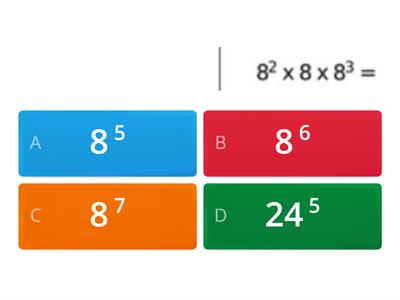 LEYES DE LOS EXPONENTES 2° SECUNDARIA